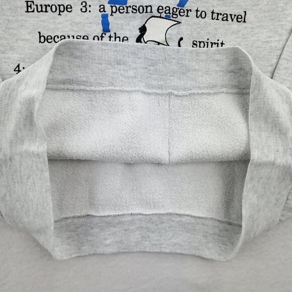 Svensk Swedish Vintage Sweatshirt Crewneck Sweden Heritage Graphic Made USA Med. - Picture 11 of 12